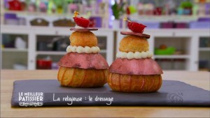 religieuse chocolat framboise cyril lignac
