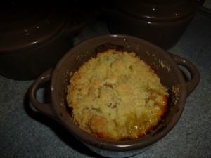 crumble pommes