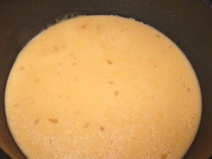 sauce cidre