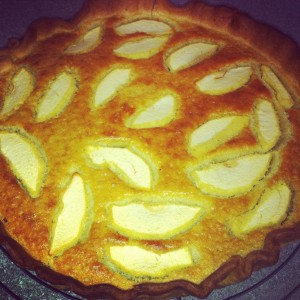 tarte aux pommes alsacienne
