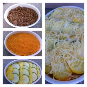 paramentier patate douce courgettes