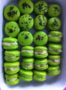 macarons chocolat blanc