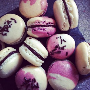 macaron chocolat clémentine