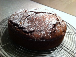 cake chocolat poiire