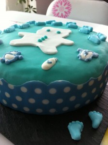 wedding cake baby shower