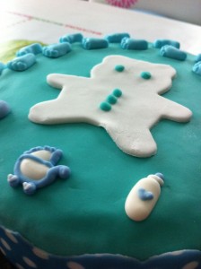 wedding cake baby boy