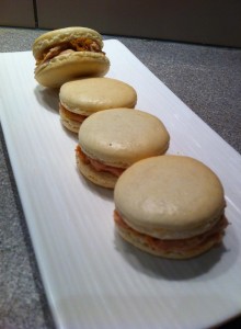 macaron foie gras pain d'épice