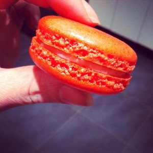 macaron à l'orange