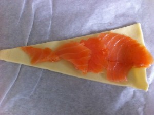 croissant saumon
