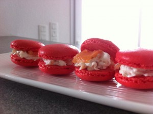 macaron saumon fumé