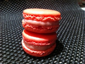 macaron fraise