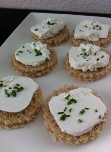 toast chèvre chaud