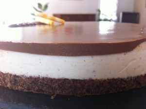 bavarois vanille chocolat