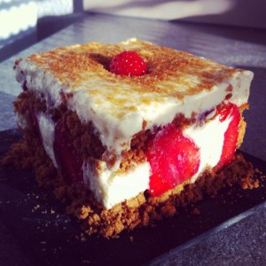 tiramisu fraise speculos