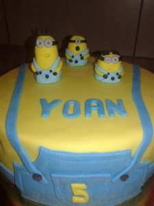 gateau les minions
