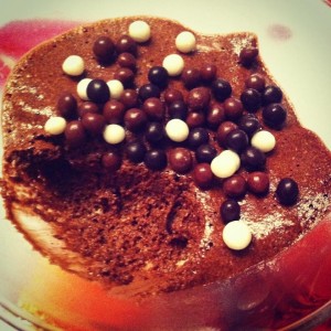 mousse au chocolat maison