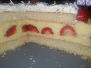 découpe fraisier