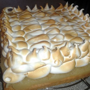 tarte pommes meringuées