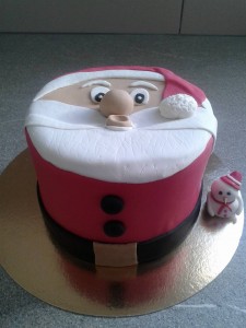 gâteau père noël