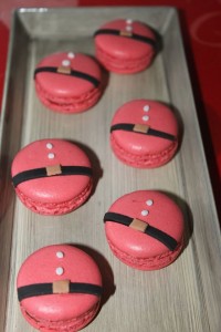 macaron père noël