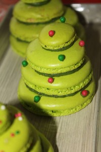 sapin noel macaron