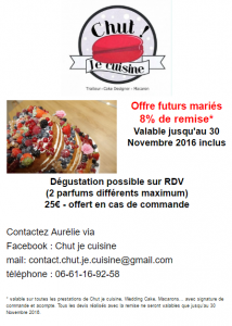 offre mariage wedding cake